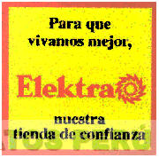 PARA QUE VIVAMOS MEJOR, ELEKTRA NUESTRA TIENDA DE CONFIANZA