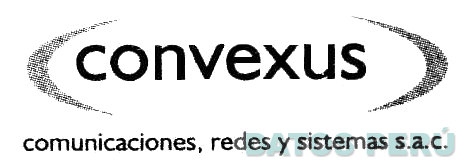 CONVEXUS COMUNICACIONES, REDES Y SISTEMAS S.A.C.