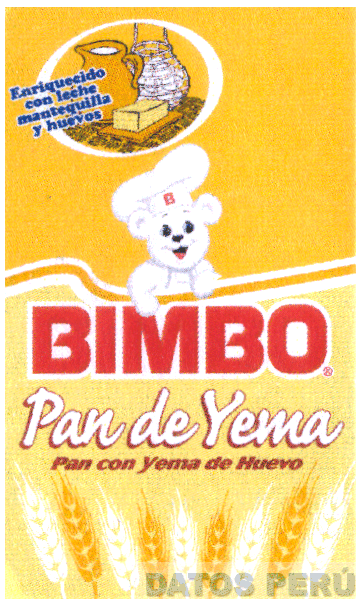 BIMBO PAN DE YEMA