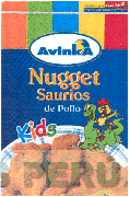 AVINKA NUGGET SAURIOS DE POLLO KIDS