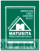 CEMENTOS PARA TUBOS Y CONEXIONES DE P.V.C. MATUSITA PRODUCTOS PLASTICOS S.A.