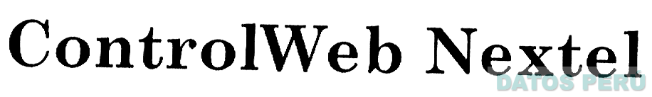 CONTROLWEB NEXTEL