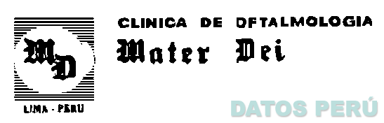 CLINICA DE OFTALMOLOGIA MATER DEI