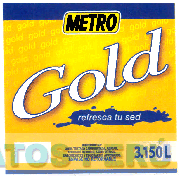 METRO GOLD REFRESCA TU SED