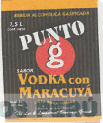 PUNTO G VODKA CON MARACUYÁ