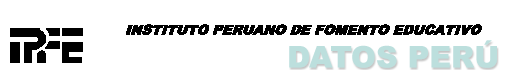 INSTITUTO PERUANO DE FOMENTO EDUCATIVO IPFE