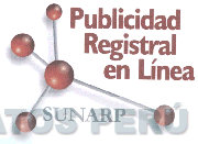PUBLICIDAD REGISTRAL EN LINEA SUNARP
