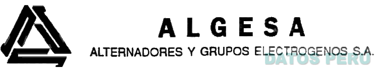 ALGESA ALTERNADORES Y GRUPOS ELECTROGENOS S.A.