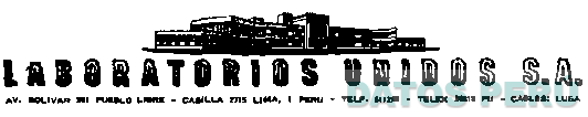 LABORATORIOS UNIDOS S.A.