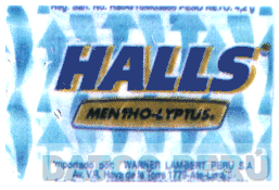 HALLS MENTHO-LYPTUS