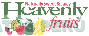 HEAVENLY FRUITS NATURALLY SWEET & JUICY