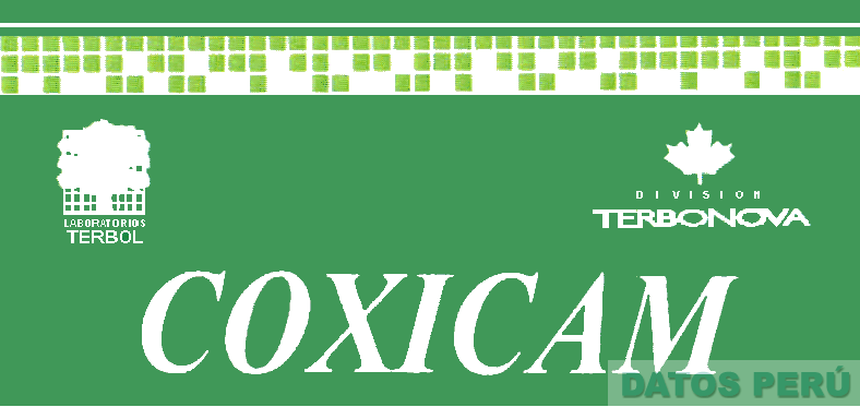 COXICAM LABORATORIOS TERBOL DIVISION TERBONOVA