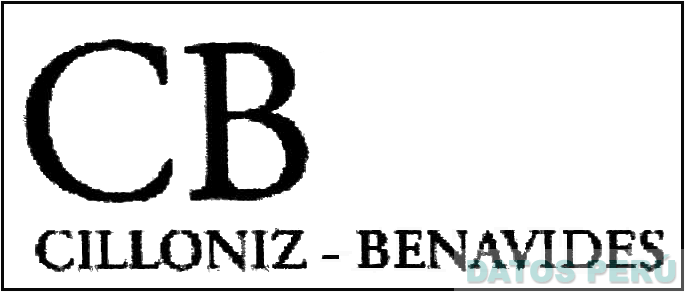 CB CILLONIZ BENAVIDES