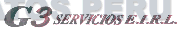 G3 SERVICIOS E.I.R.L.