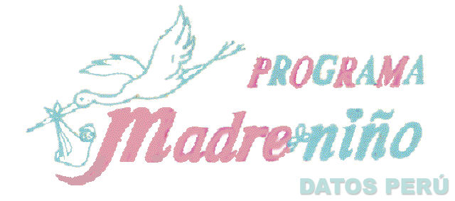PROGRAMA MADRE NIÑO