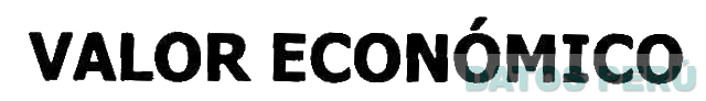VALOR ECONÓMICO