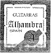 GUITARRAS ALHAMBRA SPAIN A