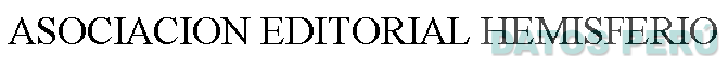 ASOCIACION EDITORIAL HEMISFERIO