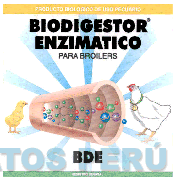 BIODIGESTOR ENZIMATICO PARA BROILERS BDE