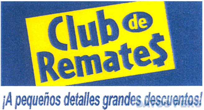 CLUB DE REMATES ¡A PEQUEÑOS DETALLES GRANDES DESCUENTOS!