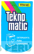 TEKNO MATIC DETERGENTE PARA LAVADORAS CONTENIDO NETO