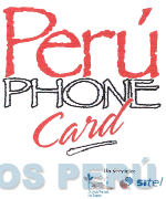 PERU PHONE CARD UN SERVICIO CAMARA NACIONAL DE TURISMO PERU SITEL