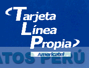 TARJETA LINEA PROPIA AMERICATEL