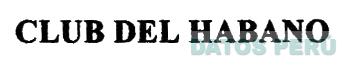 CLUB DEL HABANO