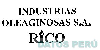 INDUSTRIAS OLEAGINOSAS S.A. RICO