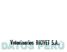 LABORATORIOS BIOLOGICOS Y VETERINARIOS BIOVET S.A.