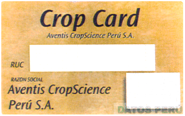 CROP CARD