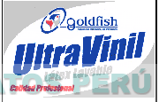 ULTRAVINIL LATEX LAVABLE CALIDAD PROFESIONAL GOLDFISH SOLUCION INTEGRAL DE PINTURAS