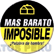 MAS BARATO IMPOSIBLE ¡PALABRA DE HOMBRE!