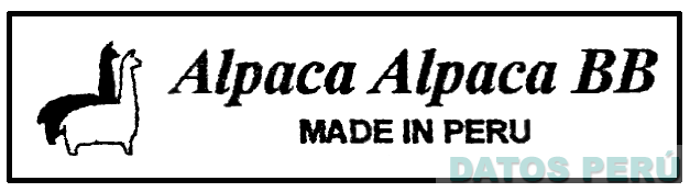 ALPACA ALPACA BB MADE IN PERU