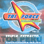 TRI FORCE REHIDRATANTE NATURAL TRIPLE EXTRACTO ENVASADORA MAJES