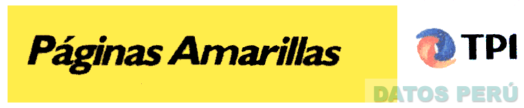 PAGINAS AMARILLAS TPI