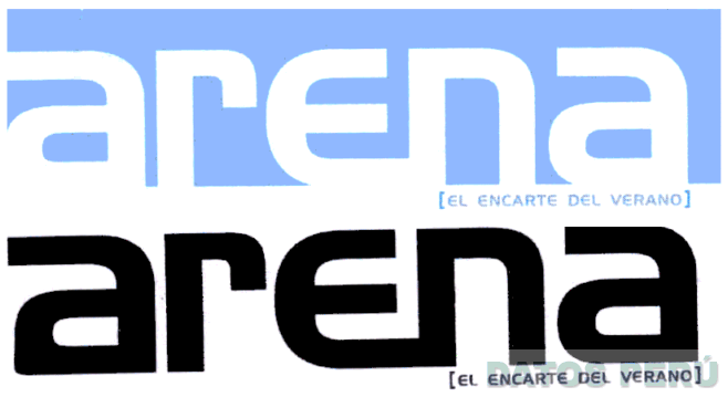 ARENA EL ENCARTE DEL VERANO