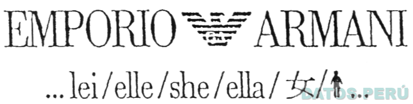 EMPORIO ARMANI ...LEI/ELLE/SHE/ELLA/