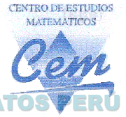 CEM CENTRO DE ESTUDIOS MATEMATICOS