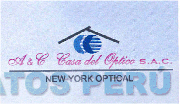 A & C CASA DEL OPTICO S.A.C. NEW YORK OPTICAL