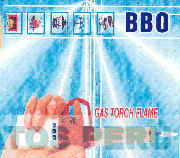 BBO GAS TORCH FLAME