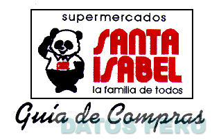 GUIA DE COMPRAS SUPERMERCADOS SANTA ISABEL LA FAMILIA DE TODOS