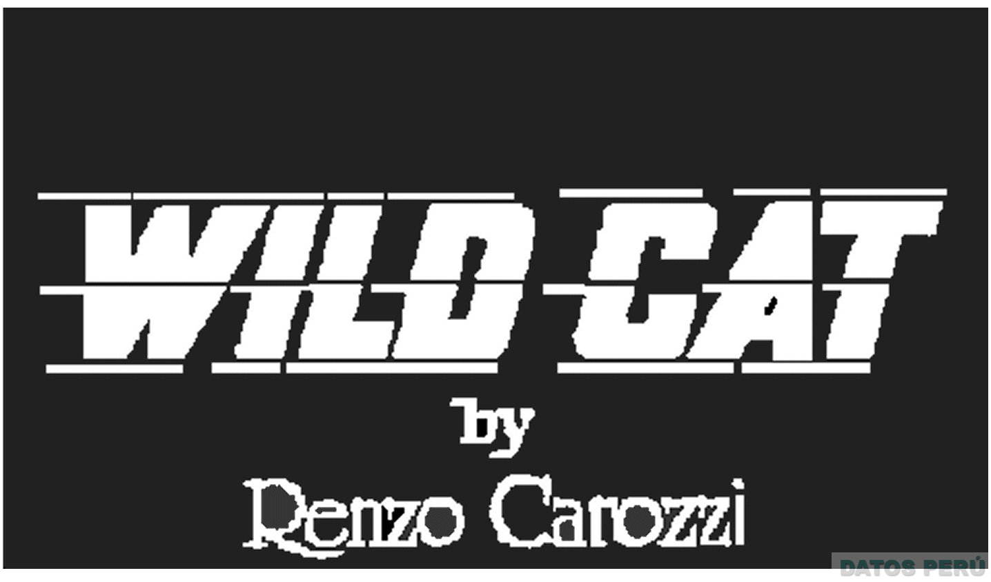 WILD CAT BY RENZO CAROZZI