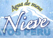 NIEVE AGUA DE MESA