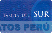 TARJETA DEL SUR