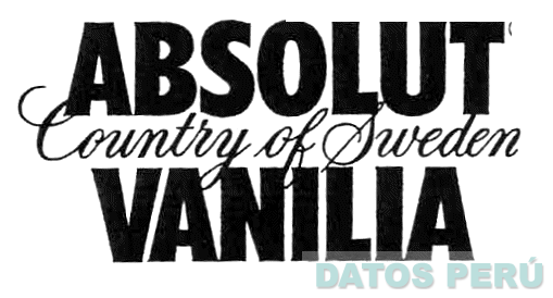 ABSOLUT COUNTRY OF SWEDEN VANILIA
