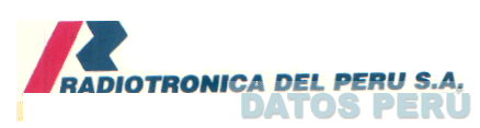 RADIOTRONICA DEL PERU S.A. R