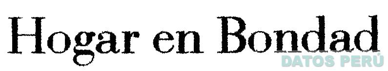 HOGAR EN BONDAD