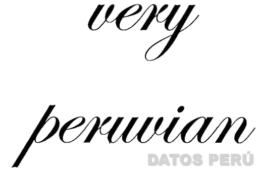 VERY PERUVIAN