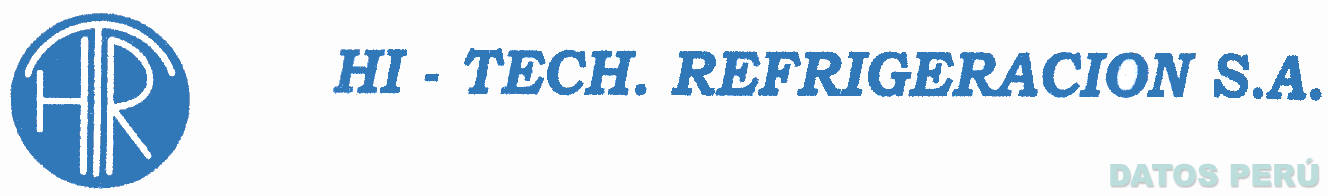 HTR HI - TECH. REFRIGERACION S.A.